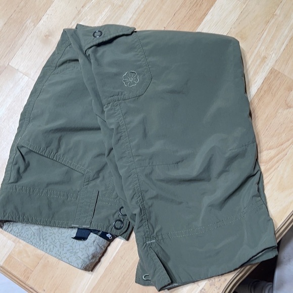 Outdoor research cropped army green pants B2 - Picture 9 of 10